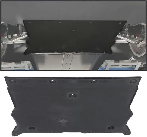 DOTCOM Front Under Engine Cover Splash Guard Compatible with Tesla Model 3 2017 2018 2019 2020 2021 2022 2023 1104312-00-B Black in Saudi Arabia
