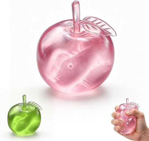 Stress Relief Toy,Slow Rebound Soft Hand Relax Tool, Portable Office Desktop Pressure Calming Gadget, Durable TPR Hand Massage Decompression Ornament(Cyan) in Saudi Arabia