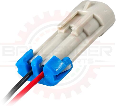 Ballenger Motorsports - متوافق مع GM Delphi/Packard - 2 Way Metripack 150 Receptacle Connector Pigtail - رمادي in Kuwait