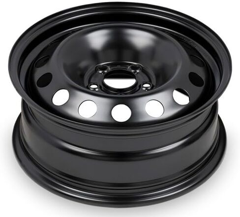 New OEM Replacement Wheel for 2021-2024 Jeep Renegade 16x6.5 inch Steel Rim Painted Black Fit 215/65R16 in Kuwait