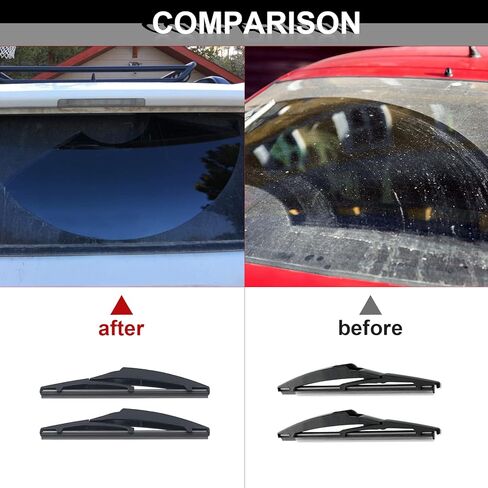 8'' Rear Wiper Blade for Scion XD 2008-2013, Lexus CT-200h 2011-2017, Toyota Prius C 2012-2019 Back Windshield Wiper-2PCS in Kuwait