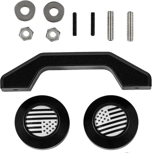 Hood Footman Loop Handle,Windshield Bumper Rests for 2007 2008 2009 2010 2011 2012 2013 2014 2015 2016 2017 2018 Jeep Wrangler JK JKU Sahara Unlimited in Saudi Arabia