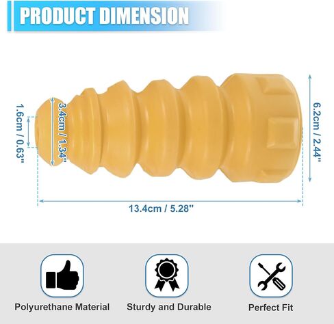 uxcell 2 Pcs No.3C0511359/3C0-511-359 Car Rear Bumper Step Bumpers Spring Bumper for Volkswagen Passat 2006-2022 for VW Beetle 2012-2019 in Saudi Arabia