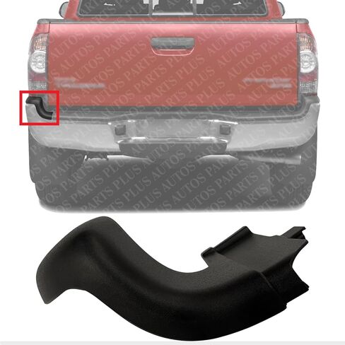AUTOS PARTS PLUS Rear Bumper End Cap Left Driver Side Direct Replacement Compatible With 2005-2015 Toyota Tacoma TO1146100 5216404021 in Kuwait