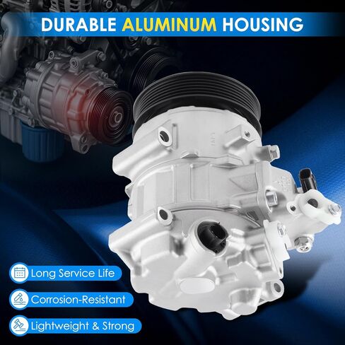 ضاغط مكيف الهواء للسيارة مناسب لسيارة Toyota Camry 2.5L 2012-2017، RAV4 2.5L 2009-2012 ضاغط تيار متردد بديل للسيارات 8831042331 8831042330 883100R013 ضاغط مكيف الهواء للسيارة CO 11303C in Kuwait