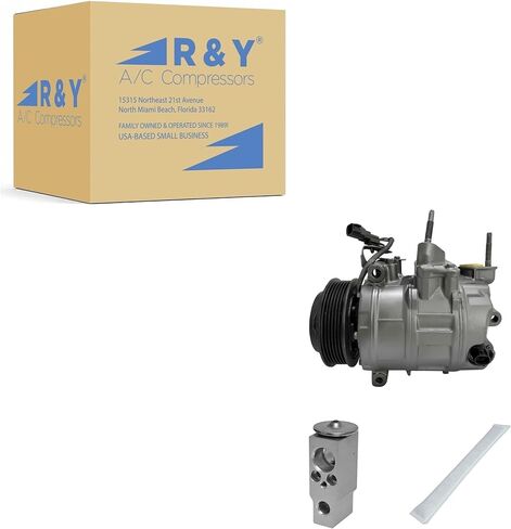 ضاغط تكييف هواء السيارة ومجموعة قابض مكيف الهواء من RYC KT AB95-01 (يناسب Ford Edge 2.0L 2012, 2013, 2014) in Kuwait