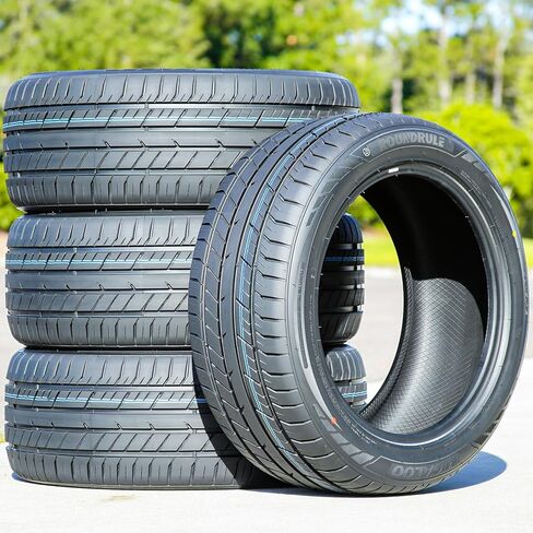 Roundrule Migaloo Truck/SUV All-Weather High Performance Radial Tire-285/45R20 285/45ZR20 285/45/20 285/45-20 112W Load Range XL 4-Ply BSW Black Side Wall in Saudi Arabia