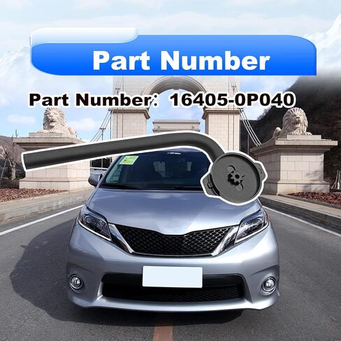 Pleoos Coolant Overflow Reservoir Cap Compatible with 2011-2020 Toyota Sienna LE SE STD XLE, 2010-2015 Lexus RX350 RX450h Replace OE 16405-0P040 16405-31070 in Saudi Arabia