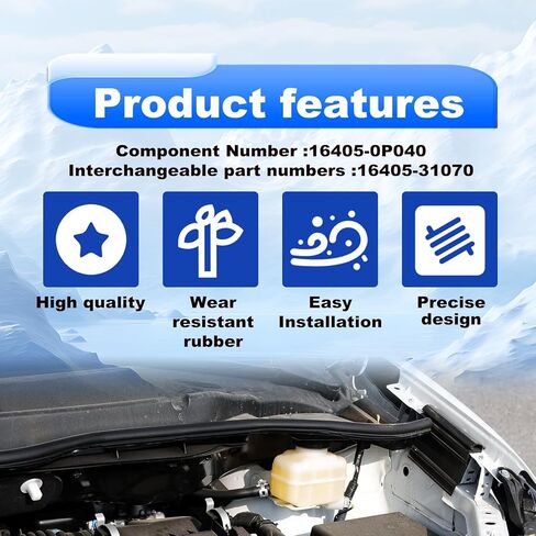 Pleoos Coolant Overflow Reservoir Cap Compatible with 2011-2020 Toyota Sienna LE SE STD XLE, 2010-2015 Lexus RX350 RX450h Replace OE 16405-0P040 16405-31070 in Saudi Arabia
