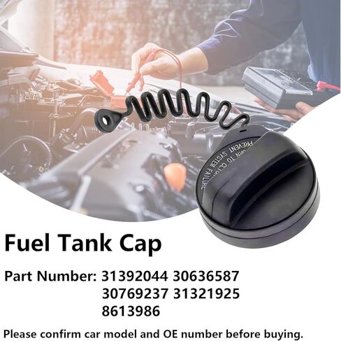 31392044 غطاء الوقود غطاء الغاز لفولفو S60 S80 V60 V70 XC60 XC70 XC90 استبدال 30636587 30769237 31321925 8613986 in Kuwait