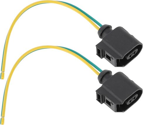 ABS Sensor Connector for Volkswagen Golf 2004-2017 for Audi A4 2011-2012 2 Pin ABS Sensor Pigtail/Socket 6E0973702 Multi-Purpose Pigtail Wiring 2 PCS in Saudi Arabia