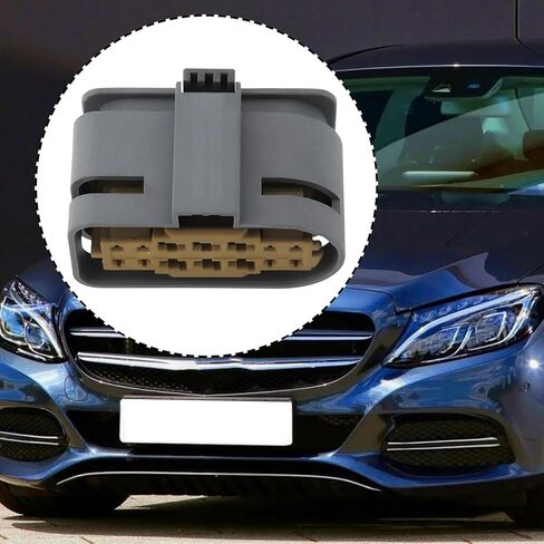 SING F LTD 14-Pin Front Headlight Connector Plug with Terminals Compatible with Mercedes-Benz C-Class W205 C220 A0525456026 in Saudi Arabia