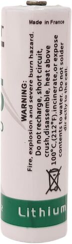 20 Pack LS14500 3.6V AA Battery, Water Electricity Meter PLC Facility Equipment Spare Generic Battery Replacement for TL-5104, TL-5104/S, TL4903, TL4903S (20 Pack Battery) in Saudi Arabia