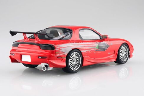 فيلم أوشيما ميكا رقم WS-03 1/24 نموذج بلاستيكي سريع وغاضب FD3S RX-7 in Kuwait