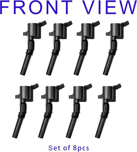 ENA Set of 8 Curved Boot Ignition Coil Pack Compatible with1997-2019 Ford Lincoln Mercury 4.6L 5.4L V8 Replacement for DG508 C1454 C1417 FD503 1L2U12029AA I2LU-12A388-AA C1417 DG473 DG481 DG491 in Saudi Arabia