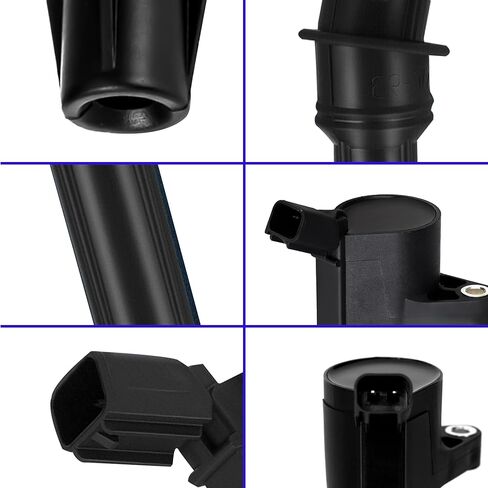 ENA Set of 8 Curved Boot Ignition Coil Pack Compatible with1997-2019 Ford Lincoln Mercury 4.6L 5.4L V8 Replacement for DG508 C1454 C1417 FD503 1L2U12029AA I2LU-12A388-AA C1417 DG473 DG481 DG491 in Saudi Arabia