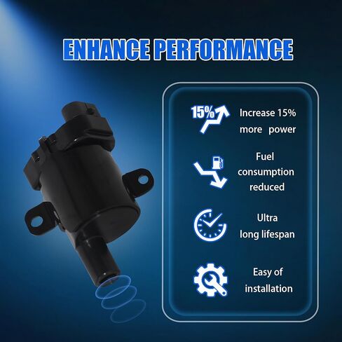 8PCS UF262 D585 Round Ignition Coil Pack Compatible with Chevy Silverado 1500 2500 3500 Tahoe Suburban Express GMC Sierra Savana Yukon Cadillac Escalade V8 4.8L 5.3L 6.0L, Replaces C1251 in Saudi Arabia