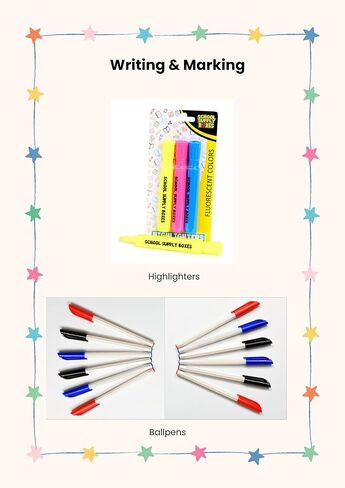 School Supply Boxes | Complete Office Kit | Filing, Mailing & Organization Supplies for Home Office & Small Business in Kuwait