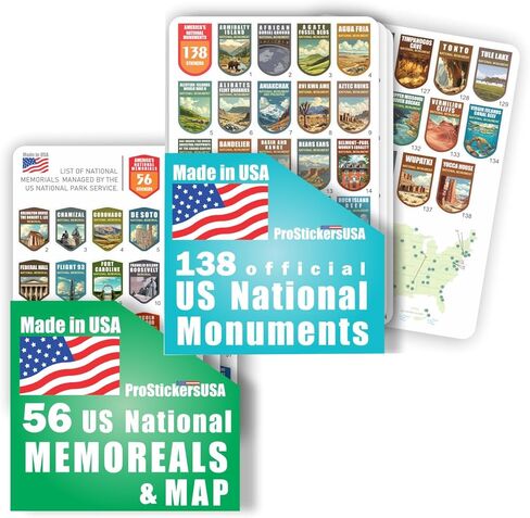 National Attractions of the USA (National Parks Set 1x1) in Saudi Arabia