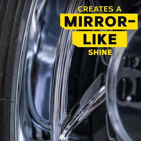 منظف ​​العجلات من الكروم من Meguiar's Hot Rims 6 عبوات، زجاجات رذاذ 24 أونصة (6 × 24 أونصة = 144 أونصة إجماليًا) جل رغوي Xtreme Cling يزيل غبار الفرامل وأوساخ الطريق من عجلات الكروم الحقيقية للحصول على لمعان يشبه المرآة in Kuwait