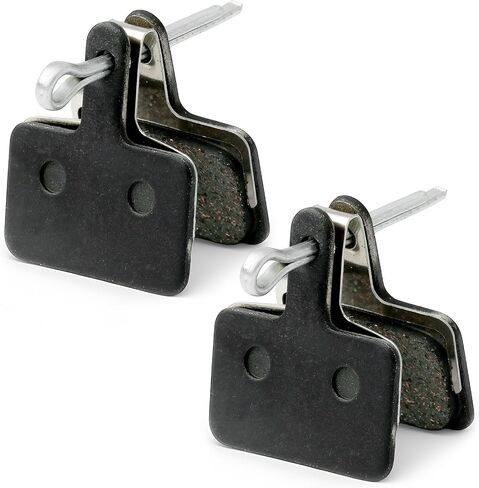 2 Pairs Front and Rear Disc Brake Pads Compatible with Super 73 S1 S2 Z1 ZX R S Z K1D Adventure Electric Bikes, Semimetal High-Friction Motorbike Bicycle Parts Accessories Black in Kuwait