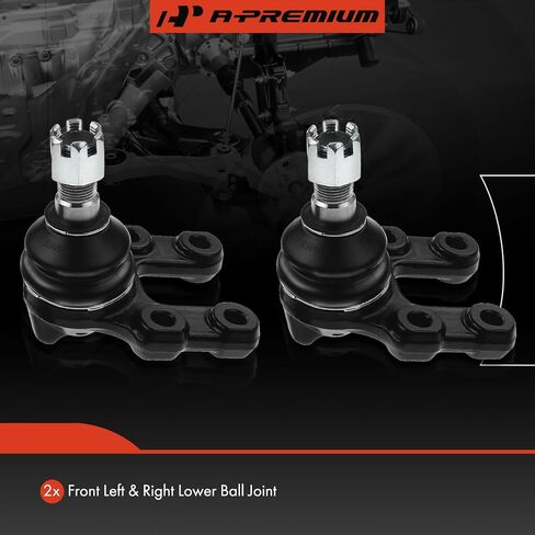 A-Premium 2 x Front Lower Ball Joint Compatible with Nissan Pathfinder 1987-1995, Pickup 1995-1997, 720 1983-1986, D21 1986-1994 in Kuwait