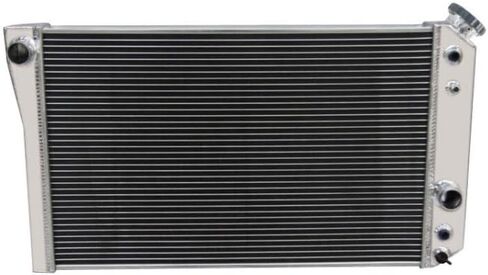 3-Row Radiator & Fan Kit for 1987-2006 Jeep Wrangler TJ/YJ 2.4L/2.5L/4.0L in Saudi Arabia
