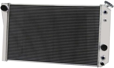 3-Row Radiator & Fan Kit for 1987-2006 Jeep Wrangler TJ/YJ 2.4L/2.5L/4.0L in Saudi Arabia