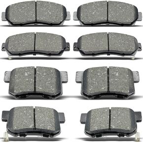 Front Rear Ceramic Brake Pads 8 Pieces Set fit for 2007-2016 Honda CR-V,for 2012-2015 Honda Crosstour,for 2011 Honda Accord Crosstour in Saudi Arabia