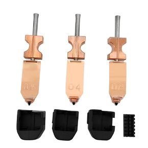 AD5X Nozzle 0.25MM 0.4MM 0.6MM Hotend Kit for High-Speed 3D Printer, All-Metal Throat Tube, with Silicone Covers & Nozzle Brush, High Flow 32mm³/s Quick-Detachable Nozzle System in Kuwait