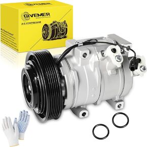 AC Compressor fit for 2007-2013 Acura MDX & 2010-2013 ZDX(V6 3.7L), for 2008-2017 Honda Odyssey & 2008-2015 Honda Pilot & 2009-2014 Honda Ridgeline (V6 3.5L), CO10840C, 157334 in Saudi Arabia