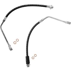 2 Pcs Front Left Front Right Brake Hydraulic Hose Brake Line Hose for Chevrolet Tahoe 5.7L 4WD 1995-2000, for GMC K1500 Suburban 5.7L 1992-1999, for GMC K2500 Suburban 5.7L 1992-1996 Replace# BH38665 in Kuwait