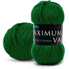 Mary Maxim Maximum Value Yarn - Green in Saudi Arabia