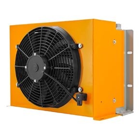 مبرد الزيت الهيدروليكي DC12V، مبرد الهواء، 120 وات، 200 لتر/الدقيقة (53 جالونًا في الدقيقة)، قدرة التبريد 18000 كيلو كالوري/ساعة، ضغط العمل ≥ 2 ميجا باسكال، 12 فولت، AH1470T-CA AH1470T in Kuwait