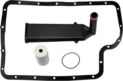 مجموعة فلتر ناقل الحركة لسيارة Ford Super Duty 5R110W - تناسب شاحنات F-250، F-350، E350، E450 Powerstroke - تتضمن FT144، FT145 وحشية، تحل محل 3C3Z7A098AA، 3C3Z7B155BA in Kuwait