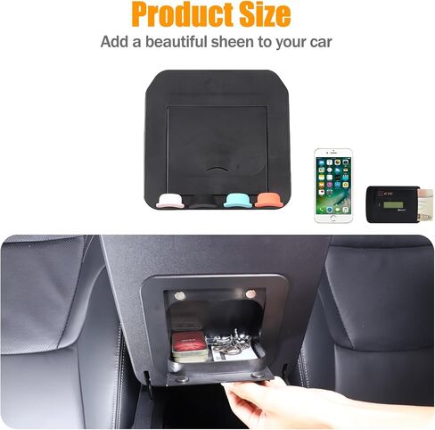 Armrest Box Hidden Organizer Compatible with Toyota Land Cruiser 250 1958 Prado J250 LC250 2024 2025,Car Center Console Handrail Privacy Storage Box Tray(Not for Cooler Box) (Magnetic Switch) in Kuwait