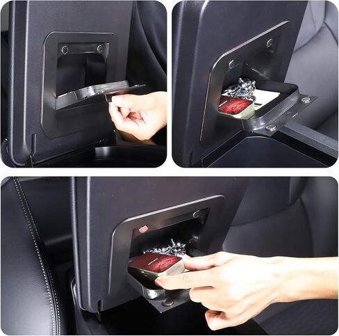 Armrest Box Hidden Organizer Compatible with Toyota Land Cruiser 250 1958 Prado J250 LC250 2024 2025,Car Center Console Handrail Privacy Storage Box Tray(Not for Cooler Box) (Magnetic Switch) in Kuwait