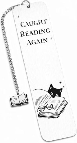 Judging Your TBR Funny Christian Bookmark Gift for Women Men Book Lovers, Silver Metal Book Marker with Charm, Reader Present for Sister Coworker Birthday Christmas in Saudi Arabia