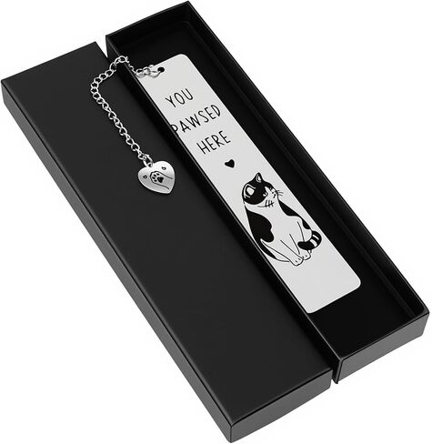 Cat Bookmark Cute Book Marks for Reading Women Gifts for Book Lover Club Cute Funny Metal Bookmark Best Friends Coworkers Birthday for Reading Accessories Bookish Gifts in Kuwait