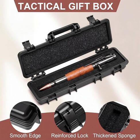 3 Sets Bolt Bullet Pens Gift Box Rifle Clip Solid Brass Pen Black Ink Refills for Men Gun Lover Dad Husband Boyfriend Teacher Christmas Valentine Gift (Classic) in Kuwait