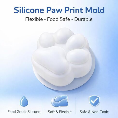 4PCS 3.1" x 3.1" x 1.6" Large Cat Silicone Mold, Taba Squishy Molds, Cat Resin Mold, Squishy Molds for Crafts and DIY Projects in Saudi Arabia