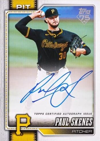 مجموعة Topps 2026 Series 1 للبيسبول، حزمة رقائق ميجا مختومة حصريًا من المصنع مع 14 بطاقة نعناع تحتفل بالذكرى السنوية الخامسة والسبعين لتأسيس Topps - ابحث عن السيارات والآثار والمتوازيات والإدراج والمبتدئين والمزيد in Kuwait