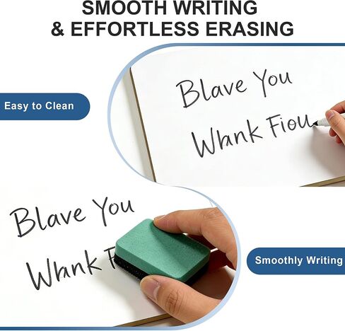 Dry Erase Boards, 24 Pack 9 x 12 Inch Mini Portable Practice White Boards, Double Sided Personal Small Whiteboards for Kids, Students, Teachers, Classroom School Supplies in Saudi Arabia