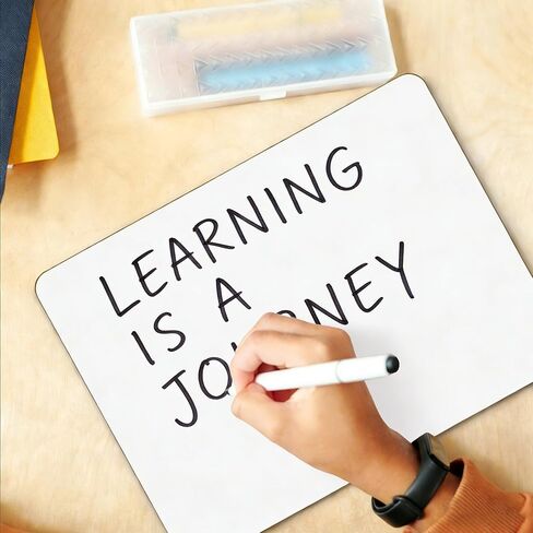 Dry Erase Boards, 24 Pack 9 x 12 Inch Mini Portable Practice White Boards, Double Sided Personal Small Whiteboards for Kids, Students, Teachers, Classroom School Supplies in Saudi Arabia