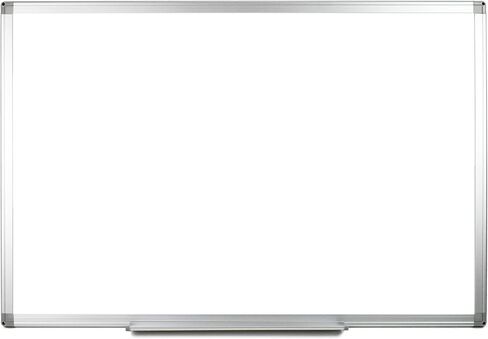 Magnetic Blank Dry Erase Whiteboard – Wall Mounted with Aluminum Frame & Marker Tray – Easy Erase for Notes, Diagrams, & Sharing Information (60" x 40") in Saudi Arabia