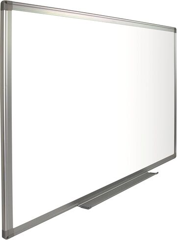 Magnetic Blank Dry Erase Whiteboard – Wall Mounted with Aluminum Frame & Marker Tray – Easy Erase for Notes, Diagrams, & Sharing Information (60" x 40") in Saudi Arabia