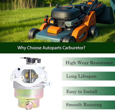 استبدال المكربن ​​من Autoparts GCV160 لهوندا HRB216 HRS216 HRR216 HRT216 HRZ216 16100-Z0L-023 16100-ZM0-803 جزازة العشب Carb in Kuwait