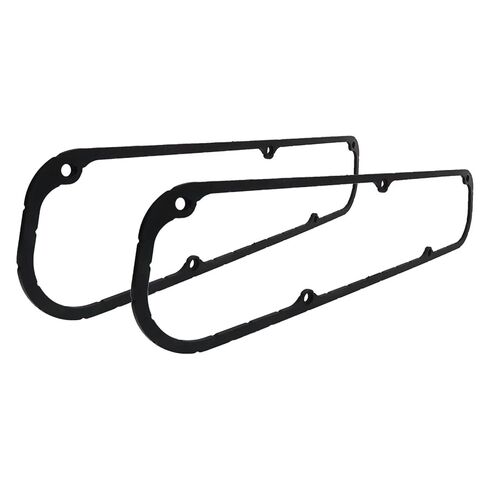 2pcs Black Upgraded Steel Core Rubber Valve Cover Gaskets 3/16" for SB Mopar 273 318 340 360 1967-91 Engines in Saudi Arabia