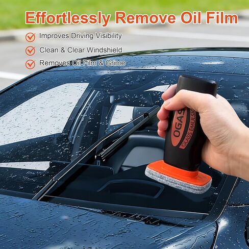 Umex Glass Cleaner – Removes Oil Film, Dirt & Auto Glass Coating for a Streak-Free Finish on Car Windows, Windshields in Saudi Arabia