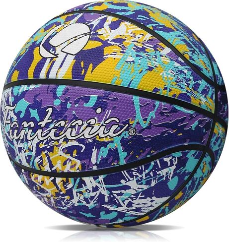 Basketball Size 5 for Youth, Official Basketball for Indoor, Outdoor, School, Street Basketball with Pump in Saudi Arabia